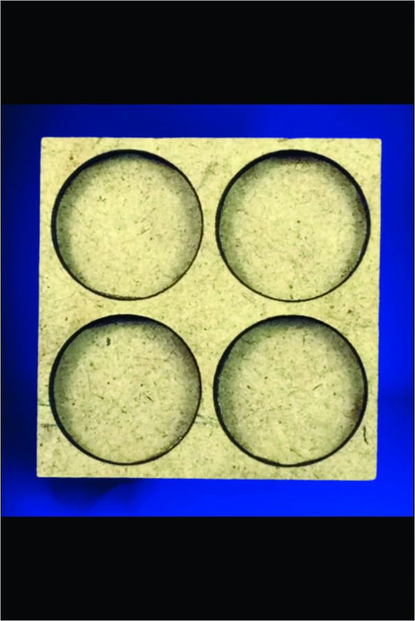 2x2 25mm round bases (60mm Square)